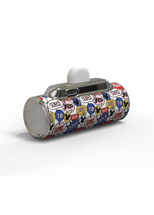 Pocket Leather Power Bank 5000mAh Über 300-fache Lebensdauer