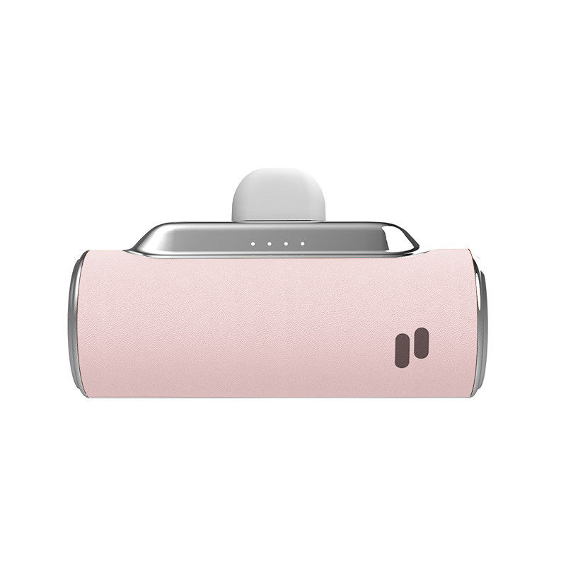 Einfache Taschengröße Power Bank 4500mAh mit eingebauten Typ-C-Anschluss
