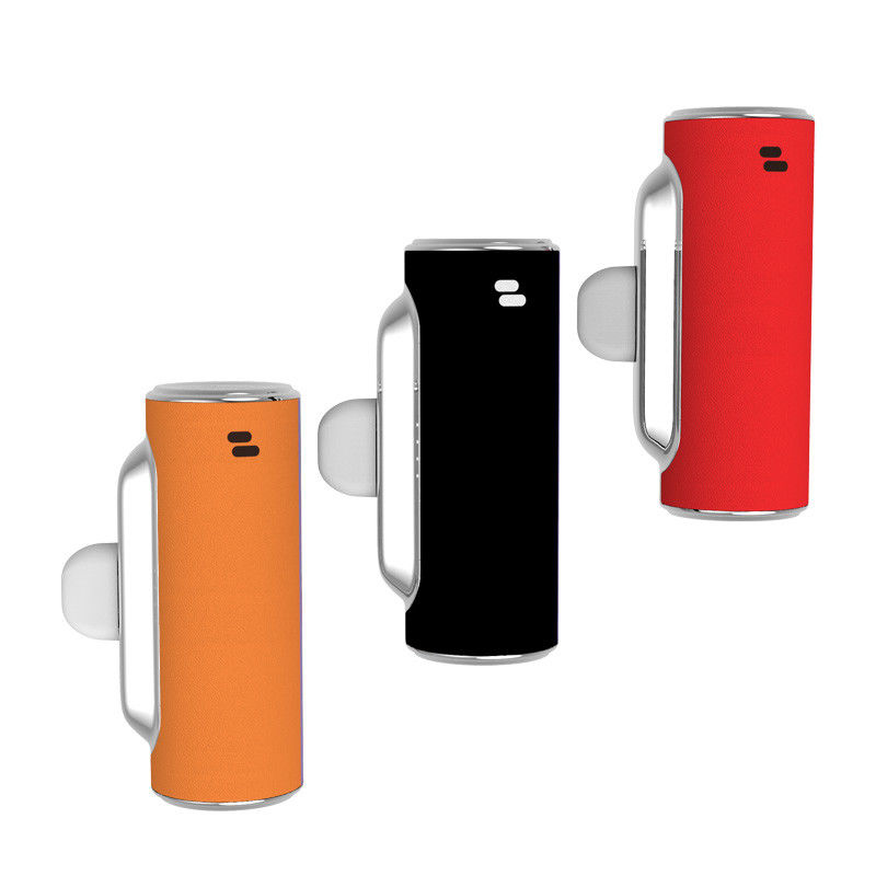 Lithium-Ionen-Polymer-Leder-Strombank Mini-Größe eingebauter Typ-C-Anschluss