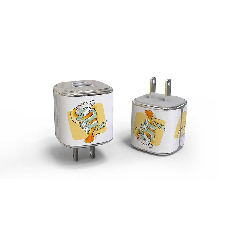 Mini 35W USB Typ C Wandladegerät 2 Port Nano GaN Schnellladegerät