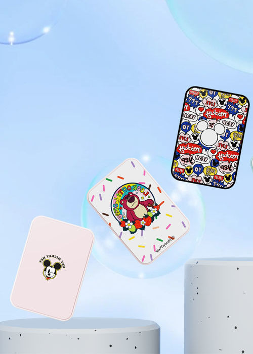 Magnetische drahtlose Strombank 5000 MAh PD20W Spiegelfilm Mini Pocket Power Bank